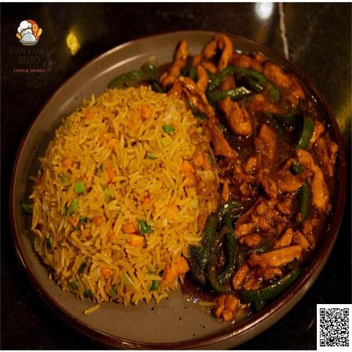 CHINESE RICE SHREDDED CHICKEN